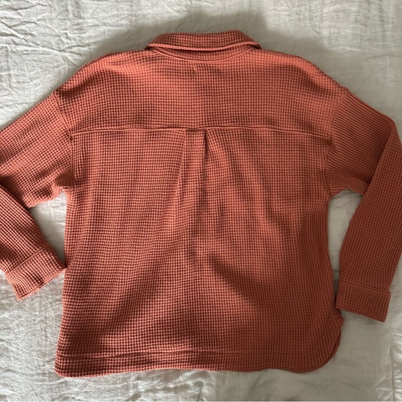 Madewell Waffle Knit Shirt-Jacket - Picture 4 of 4